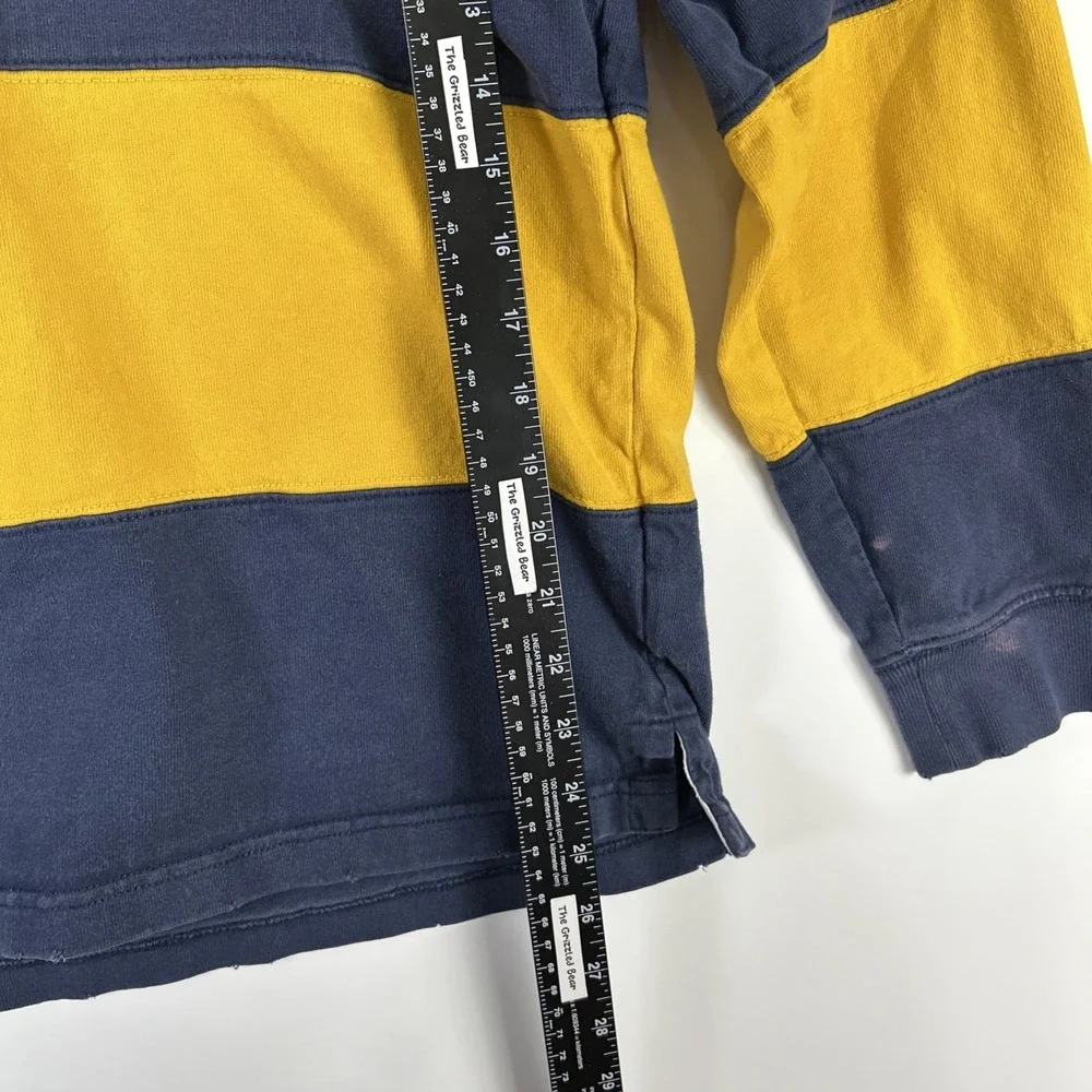 Vintage American Eagle Mens Rugby Polo Shirt Size L Cotton Preppy Sportswear - Picture 12 of 16